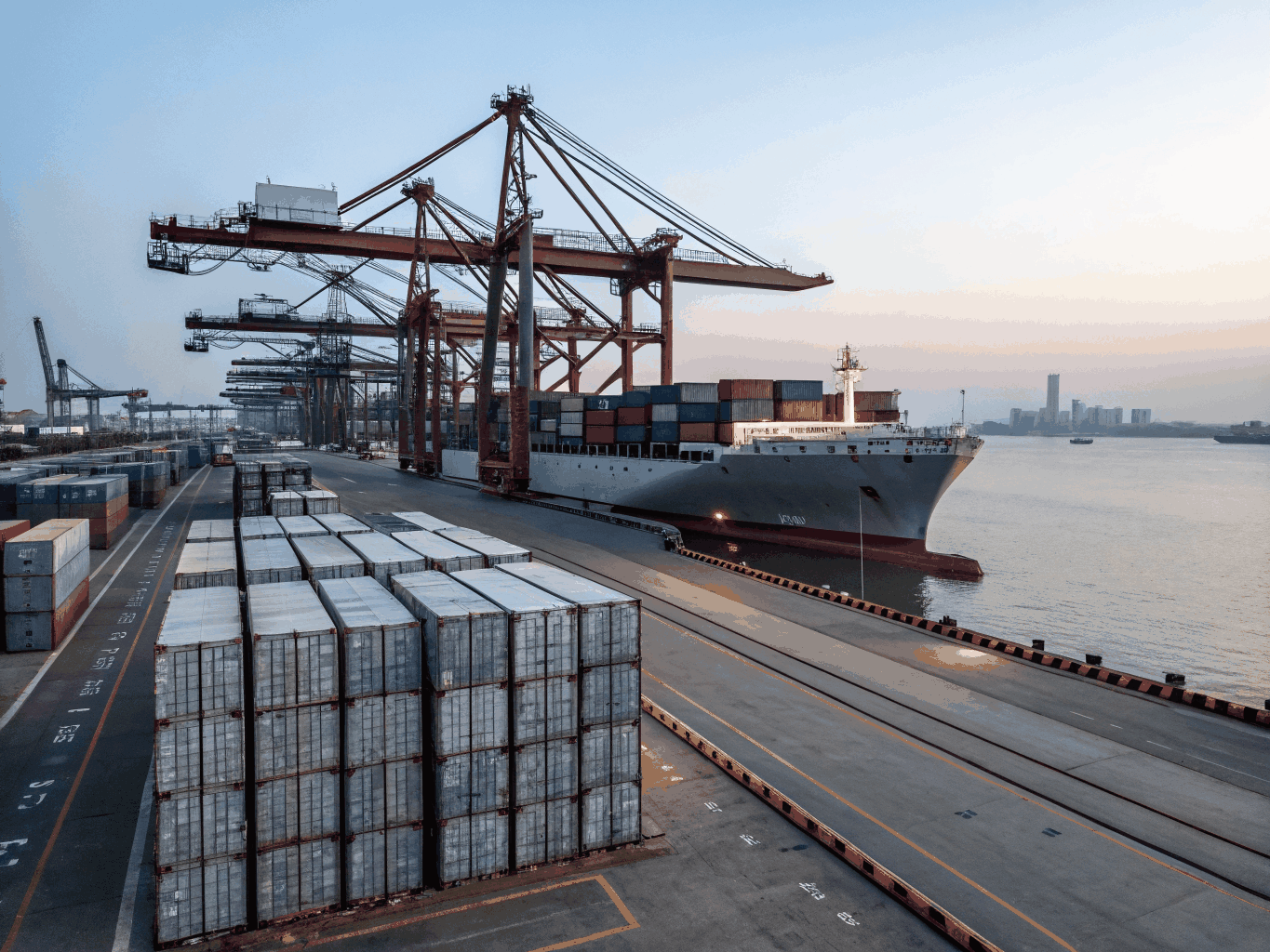 Global trade logistics and shipping